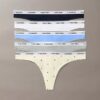 Thong με εμβληματικό λογότυπο, συσκευασία 5 τεμαχίων