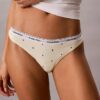 Thong με εμβληματικό λογότυπο, συσκευασία 5 τεμαχίων