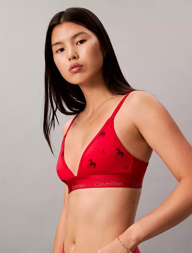 Τριγωνικό Bralette με ελαφριά επένδυση για το Σεληνιακό Νέο Έτος Τριγωνικό Bralette με ελαφριά επένδυση για το Σεληνιακό Νέο Έτος