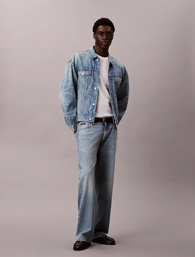 Τζάκετ Trucker Jacket από τζιν με μοτίβο Monogram 90S Τζάκετ Trucker Jacket από τζιν με μοτίβο Monogram 90S