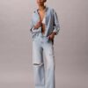 Τζιν με φαρδύ πόδι Τζιν με φαρδύ πόδι
