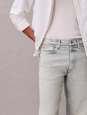 Τζιν Standard Straight από μείγμα μαλλιού Τζιν Standard Straight από μείγμα μαλλιού