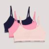 Unlined Bralette με λογότυπο, σε συσκευασία 3 τεμαχίων