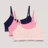 Unlined Bralette με λογότυπο, σε συσκευασία 3 τεμαχίων