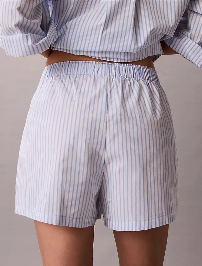 Βαμβακερά σορτς ύπνου από ποπλίν Βαμβακερά σορτς ύπνου από ποπλίν