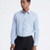 Βαμβακερό φορέμα slim fit με μοτίβο ψαροκόκαλο Βαμβακερό φορέμα slim fit με μοτίβο ψαροκόκαλο