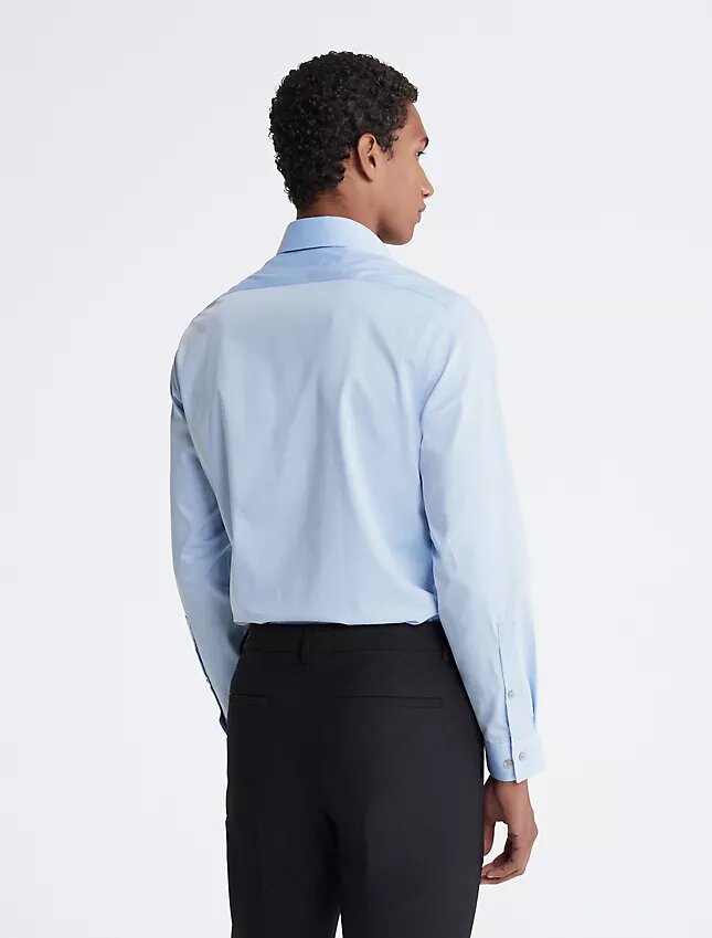 Βαμβακερό φορέμα slim fit με μοτίβο ψαροκόκαλο Βαμβακερό φορέμα slim fit με μοτίβο ψαροκόκαλο