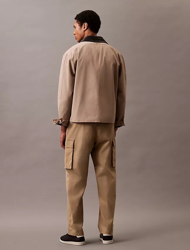 Βαμβακερό παντελόνι Cotton Stretch cargo με ελαστική εφαρμογή Βαμβακερό παντελόνι Cotton Stretch cargo με ελαστική εφαρμογή
