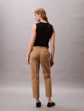 Βαμβακερό παντελόνι Cotton Stretch με ελαστική ύφανση και ίσια γραμμή
