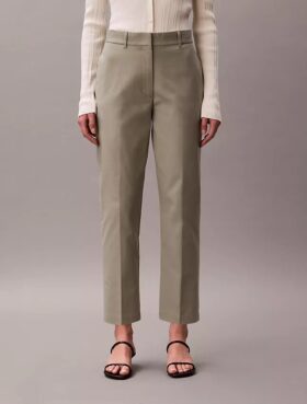 Βαμβακερό παντελόνι Cotton Stretch με ελαστική ύφανση και ίσια γραμμή