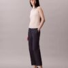 Βαμβακερό παντελόνι Cotton Stretch με ελαστική ύφανση και ίσια γραμμή