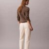 Βαμβακερό παντελόνι Cotton Stretch με ελαστική ύφανση και ίσια γραμμή