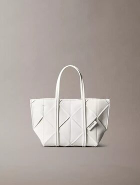 Υφασμένη μίνι τσάντα χειρός και διαγώνιας φοράς