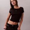 Υφασμένο Monologo Slim T-Shirt