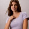 Υφασμένο Monologo Slim T-Shirt