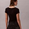 Υφασμένο Monologo Slim T-Shirt